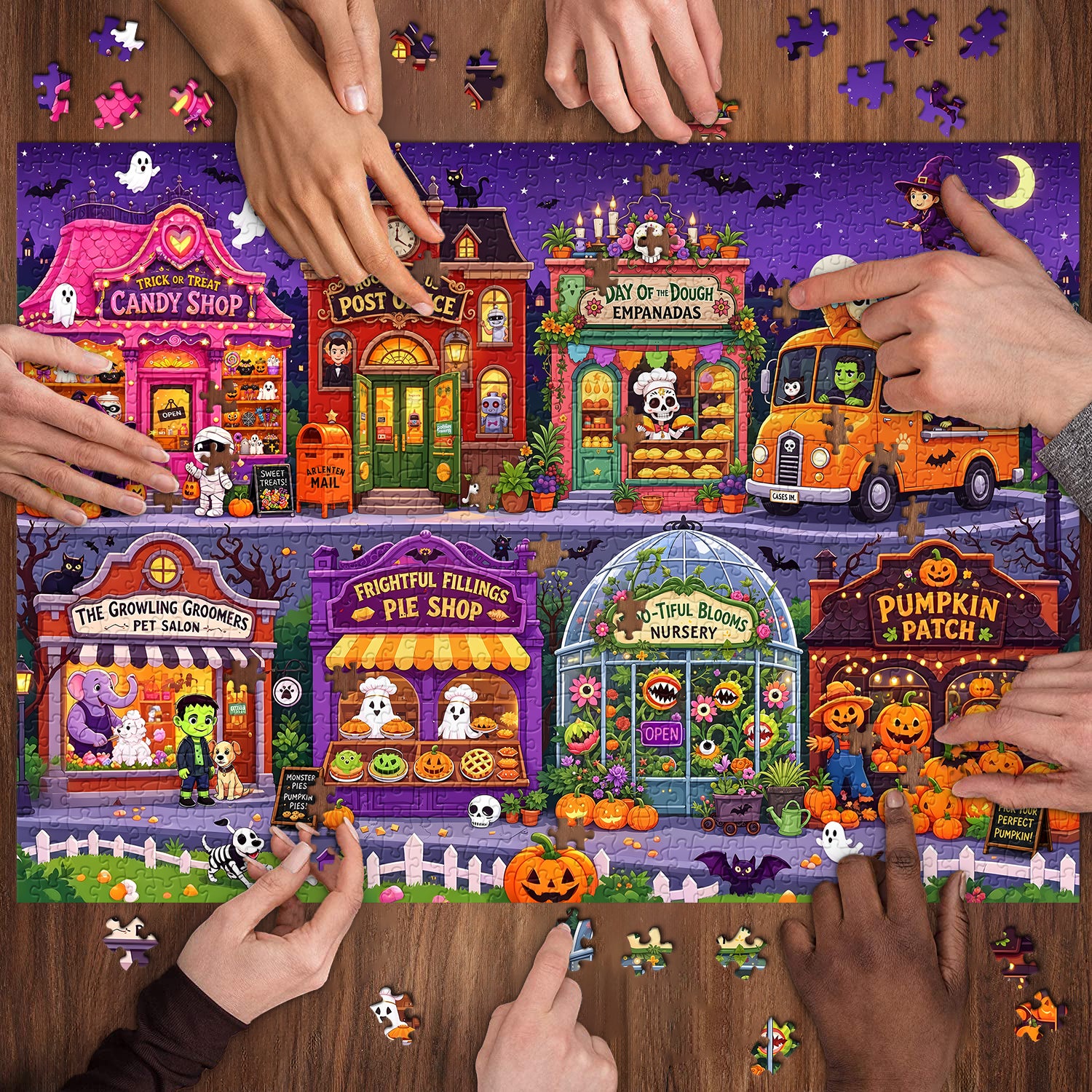 Halloween Strip Jigsaw Puzzle 1000 Pieces