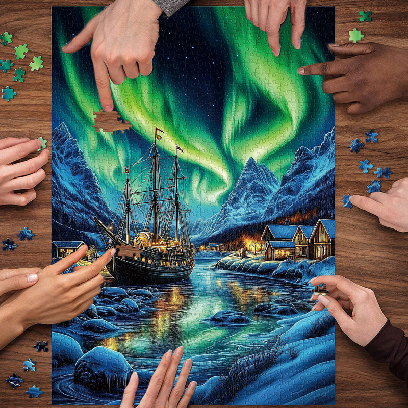 Aurora Realm Jigsaw Puzzle 1000 pièces