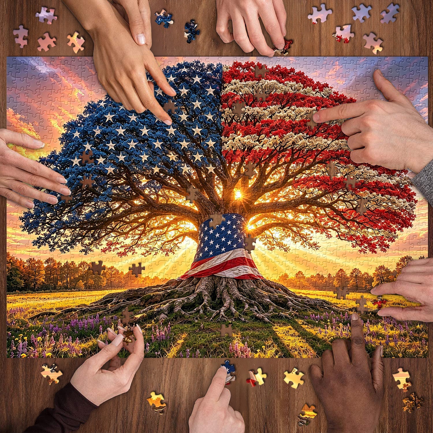 Puzzle Liberty Root Oak 1000 pezzi