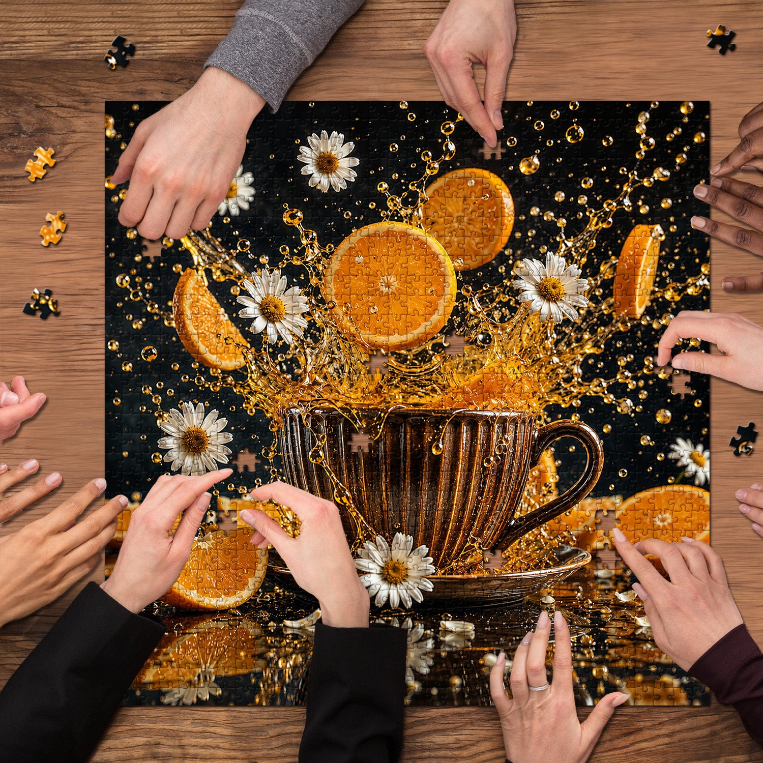 Golden Zest Jigsaw Puzzle 1000 Pieces