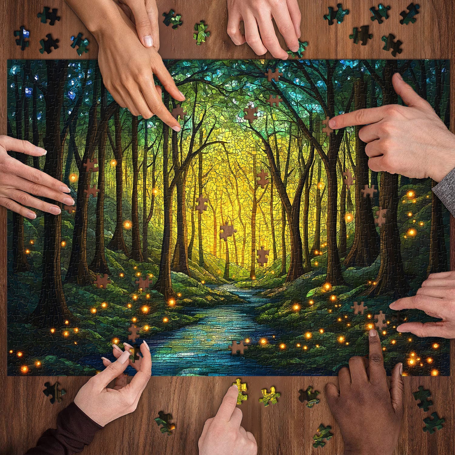 Magic Forest Jigsaw Puzzle 1000 Pieces