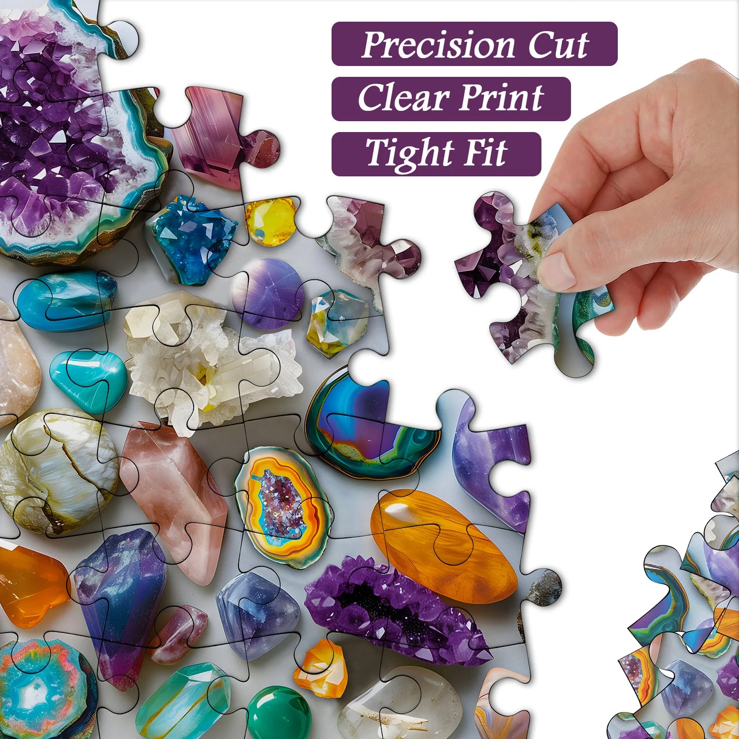 Fantasy gemm secret puzzle 1000 pièces