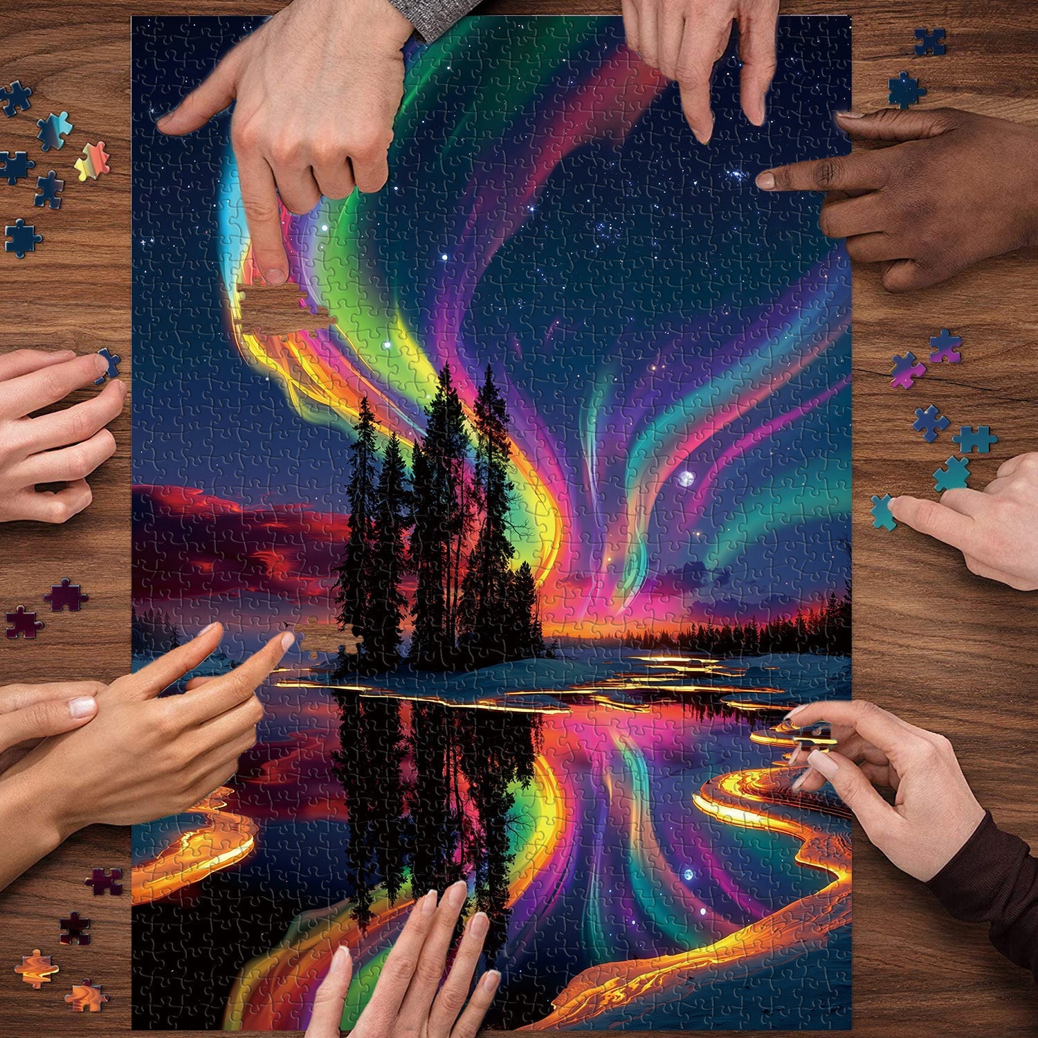 Puzzle Aurora Realm 1000 pezzi