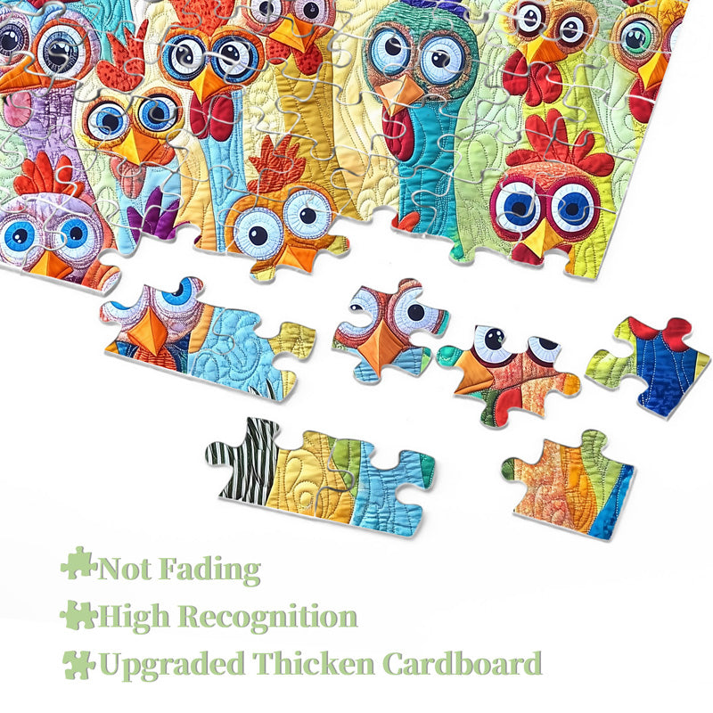 Happy Little Chickens Puzzle 1000 pièces