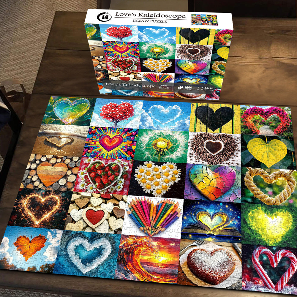 Love's Kaleidoscope Jigsaw Puzzle 1000 Pieces