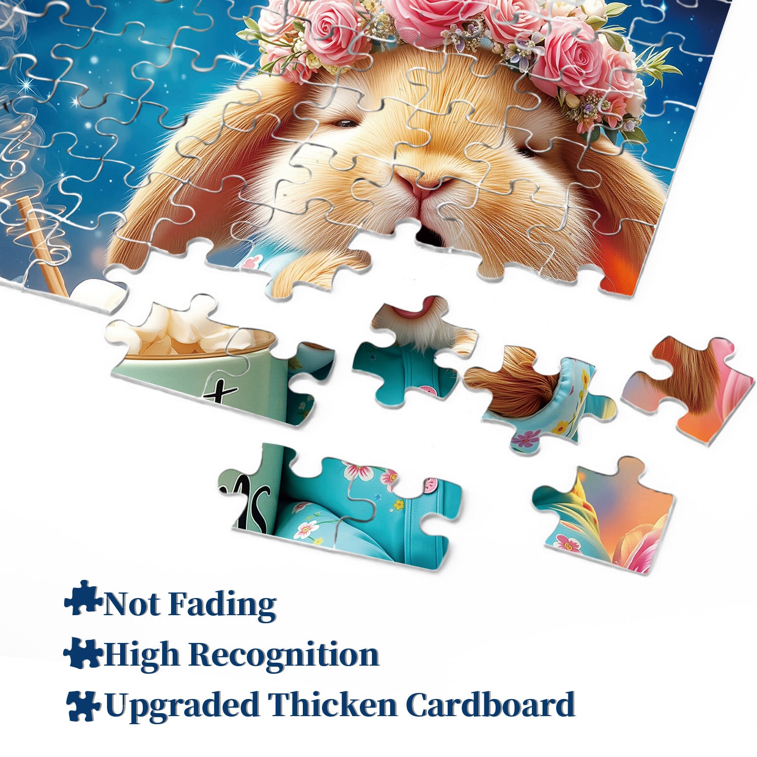 Yawning Bunny Jigsaw Puzzle 1000 Pieces