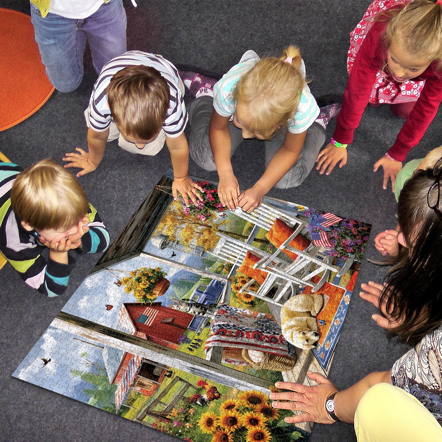 Faul Tag Cottage Jigsaw Puzzle 1000 Stücke