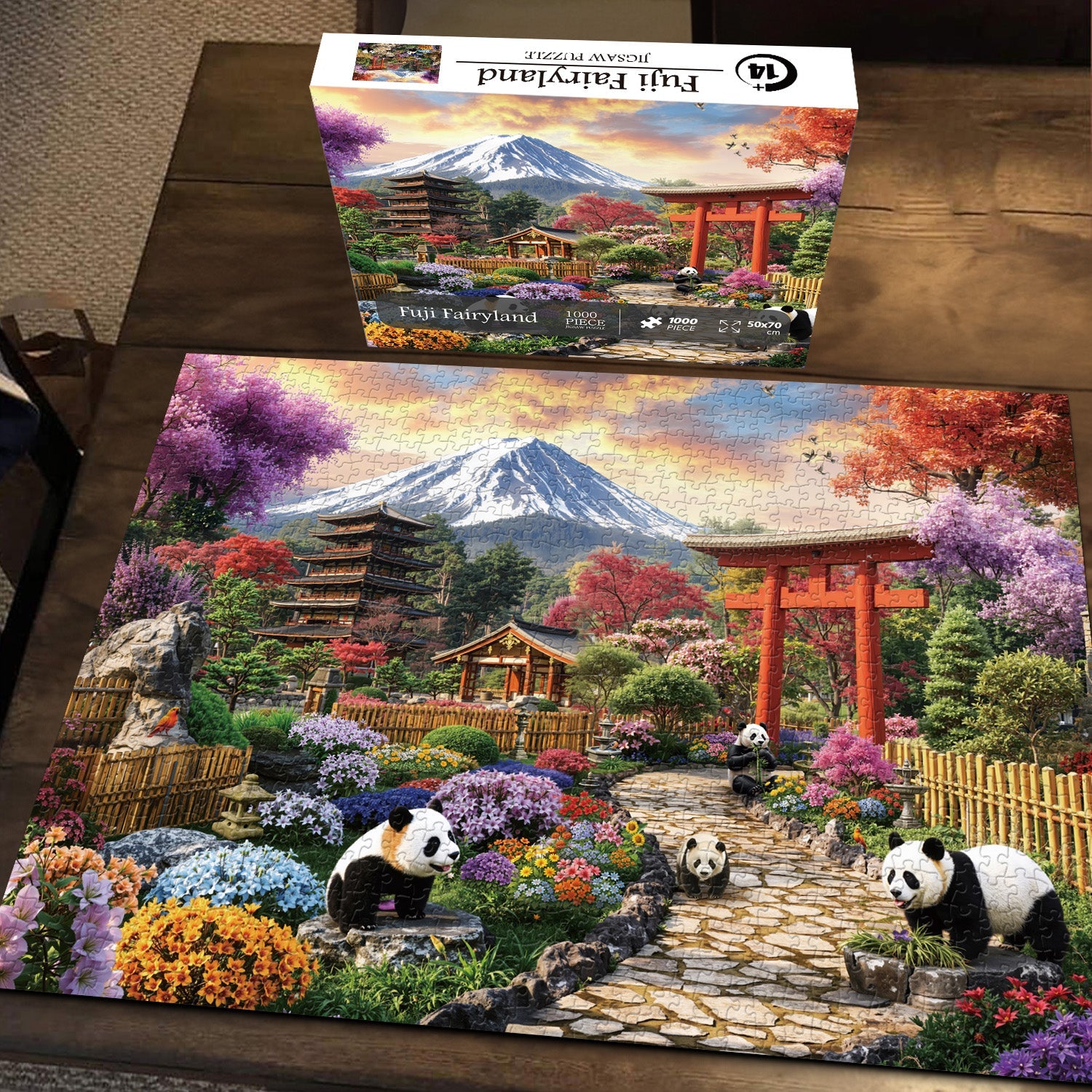 Fuji Fairyland Jigsaw Puzzle 1000 Pieces