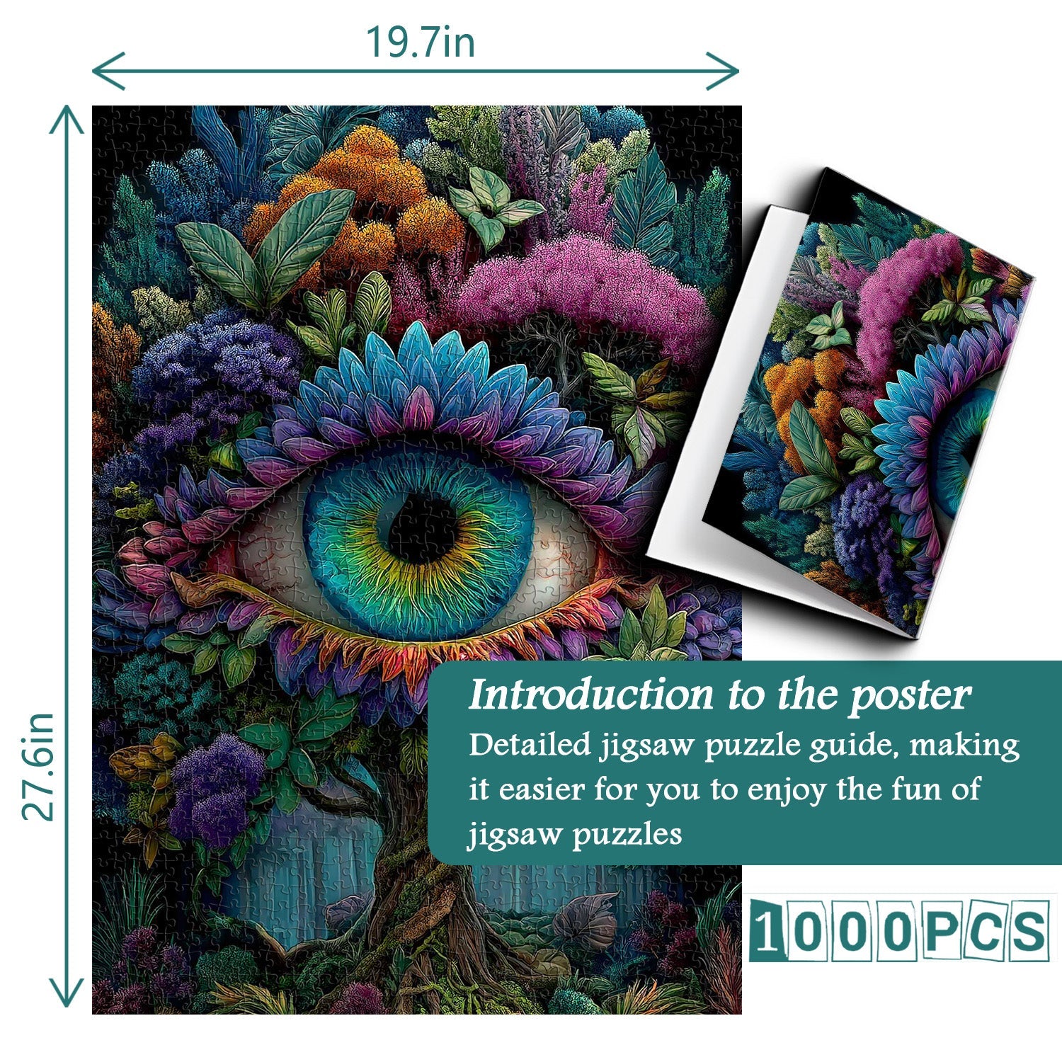 Plant Eyes Jigsaw Puzzle 1000 Pieces