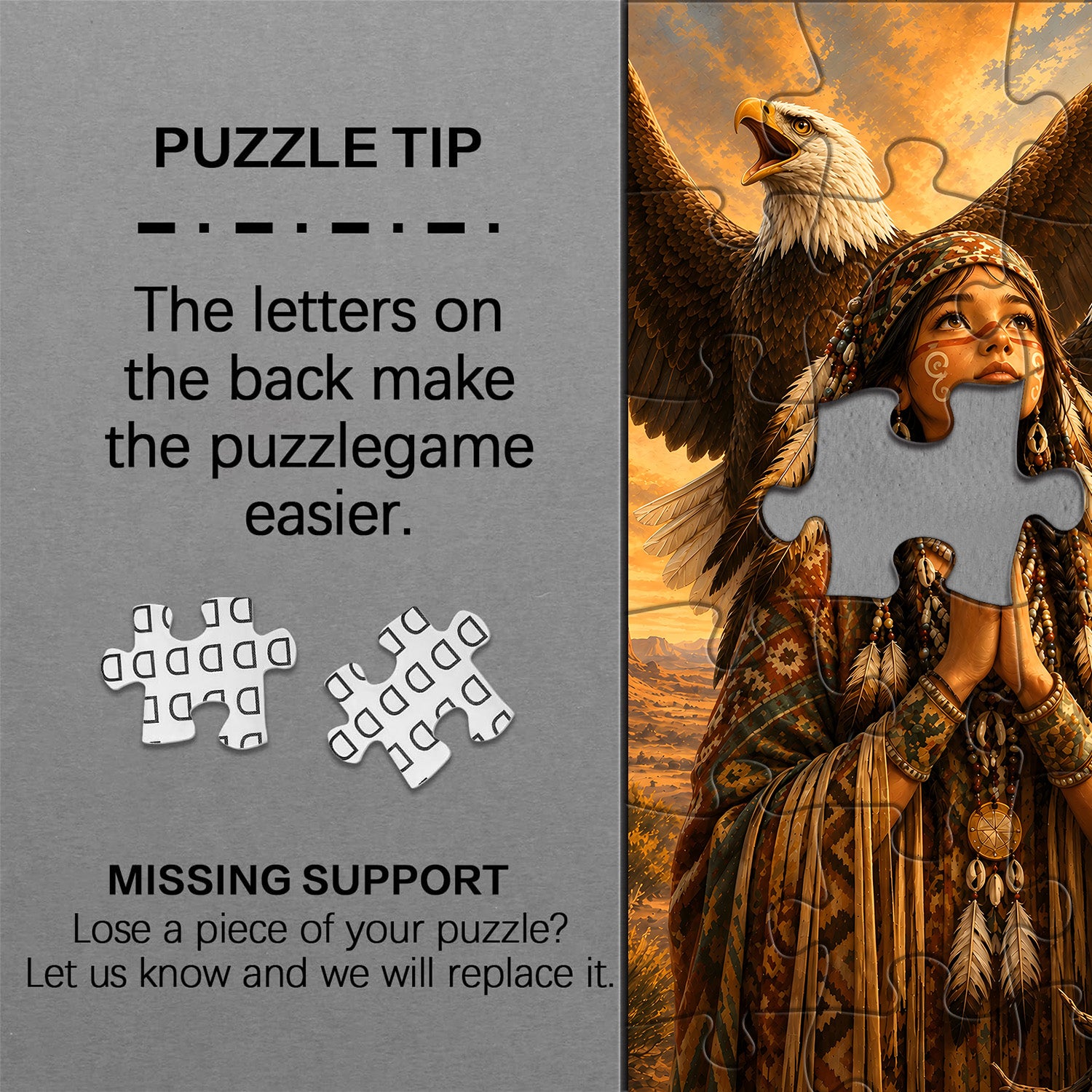 Eagle Spirit Prayer Jigsaw Puzzle 1000 Pieces