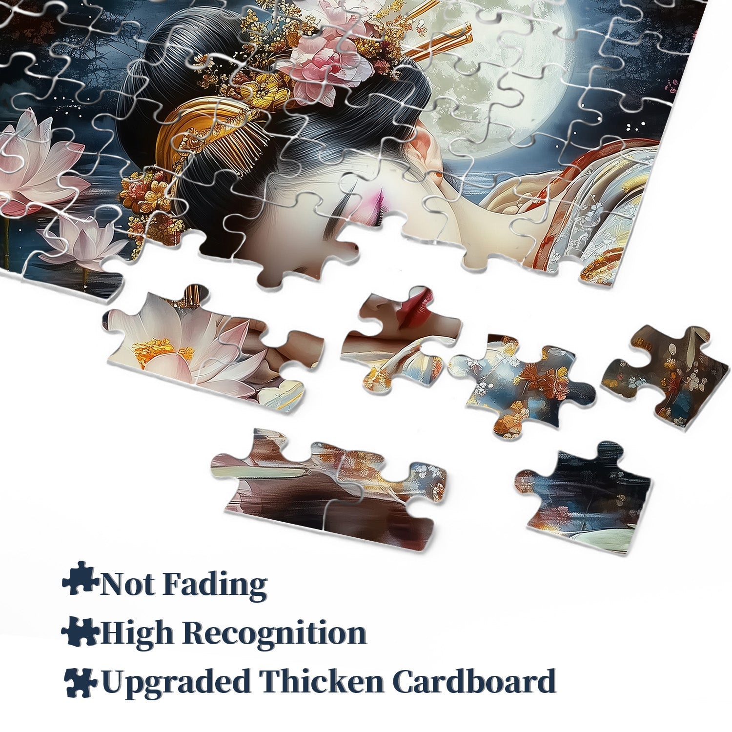 Silent Lotus Serenity Jigsaw Puzzle 1000 Pieces
