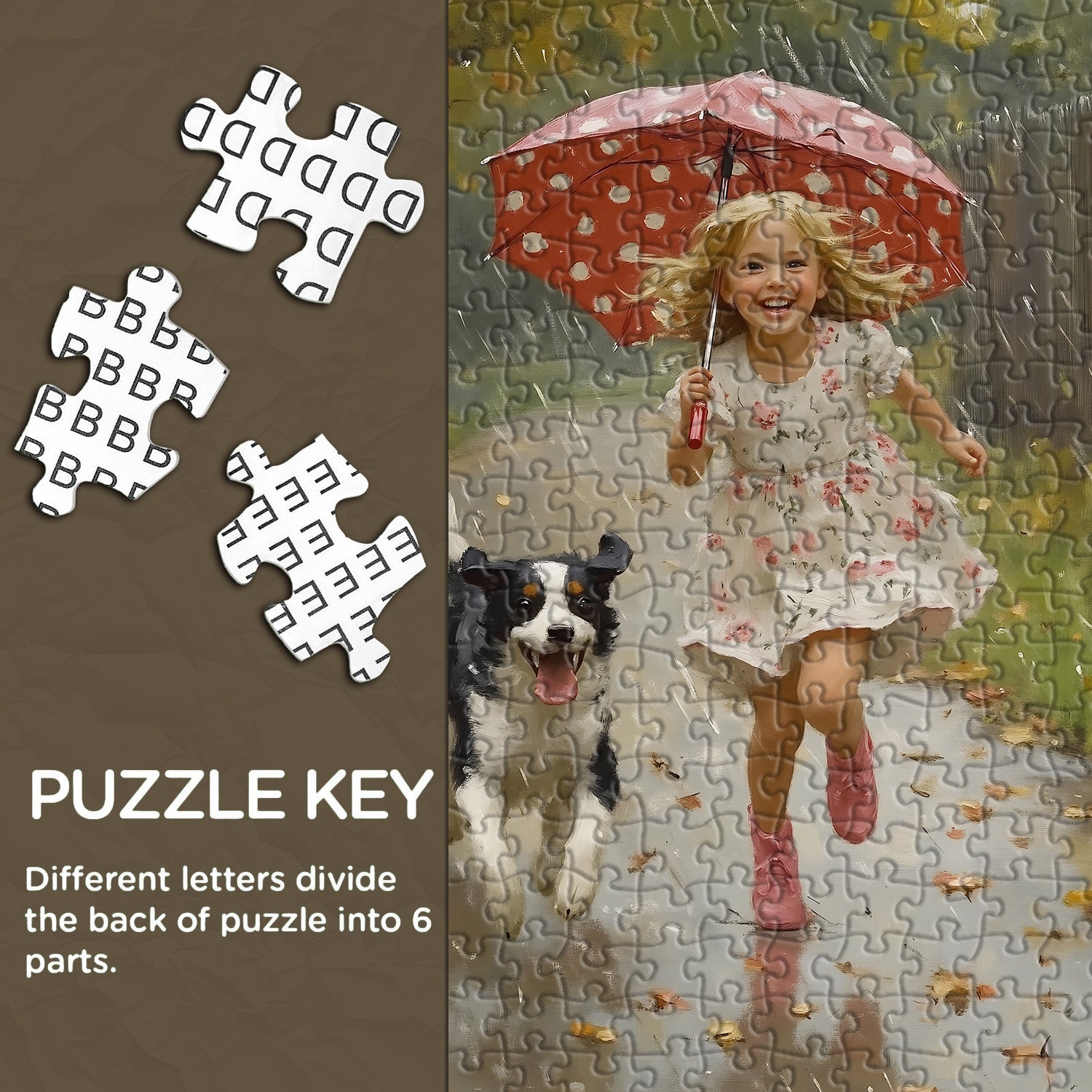 Rainy Day Joy Jigsaw Puzzle 1000 Pieces