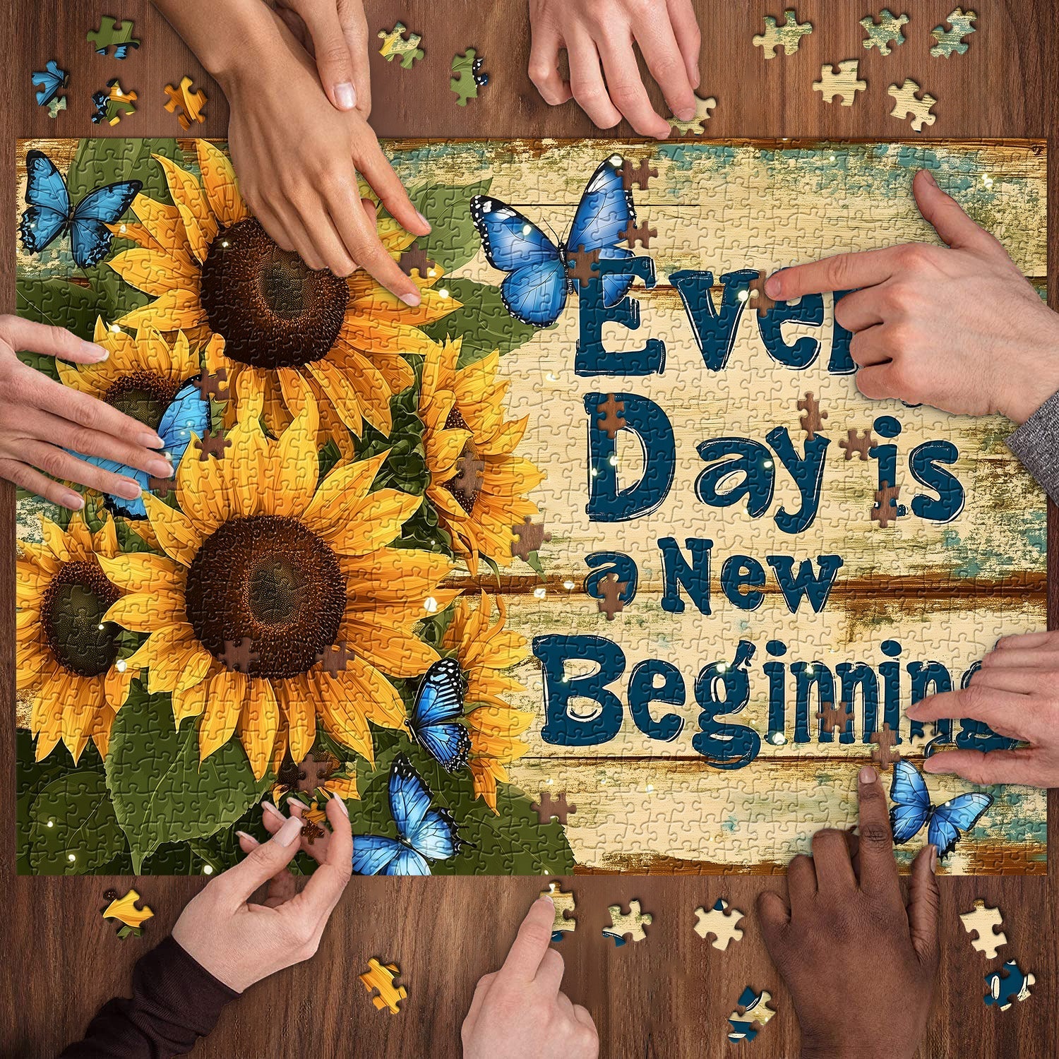 New Day Bloom Puzzle 1000 Teile