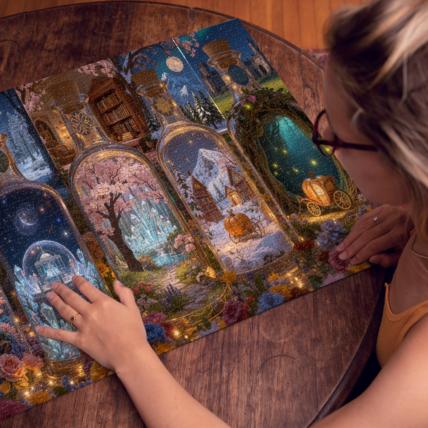 Fantasy Flasks Jigsaw Puzzle 1000 Pieces
