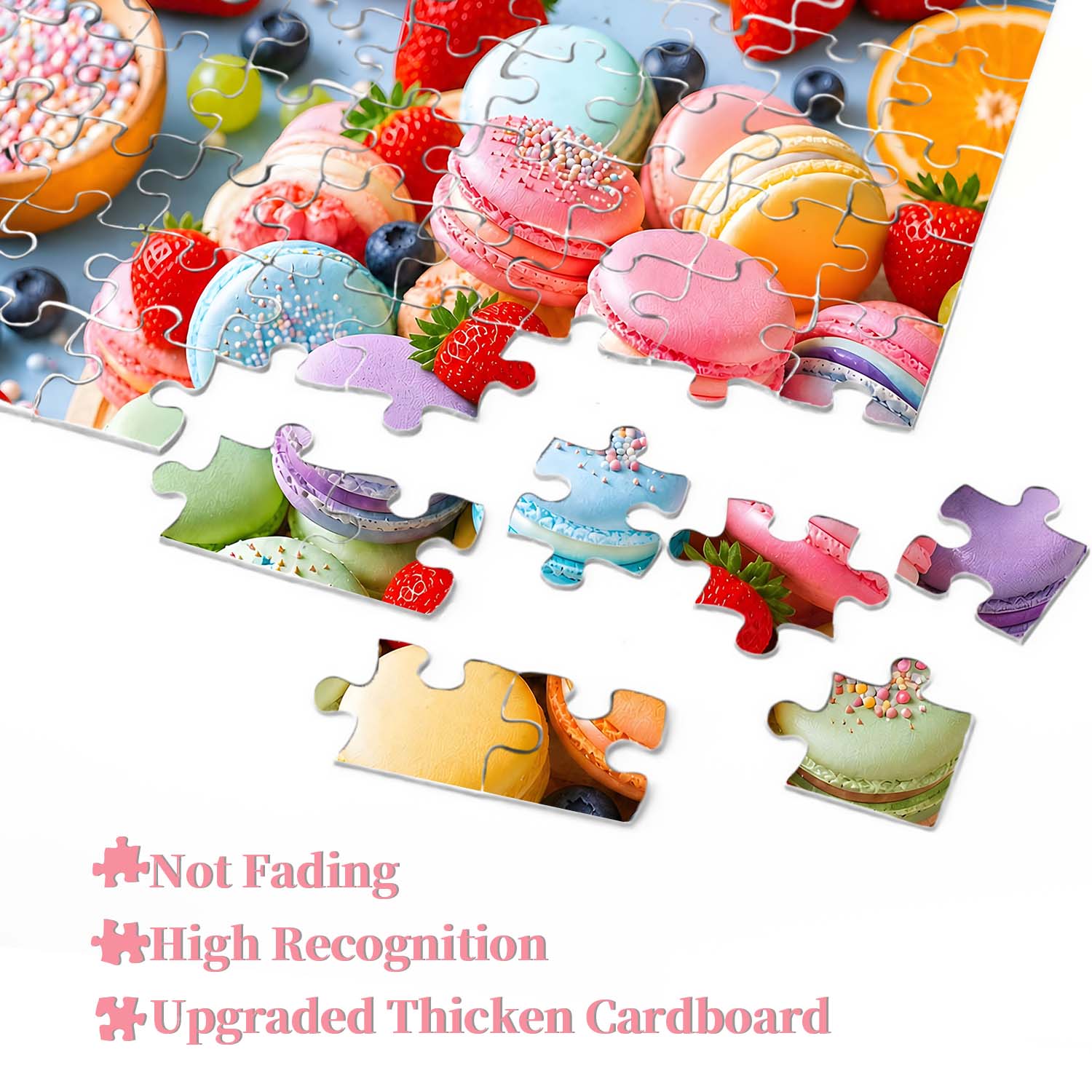 Summer Macaron Platter Jigsaw Puzzle 1000 Pieces