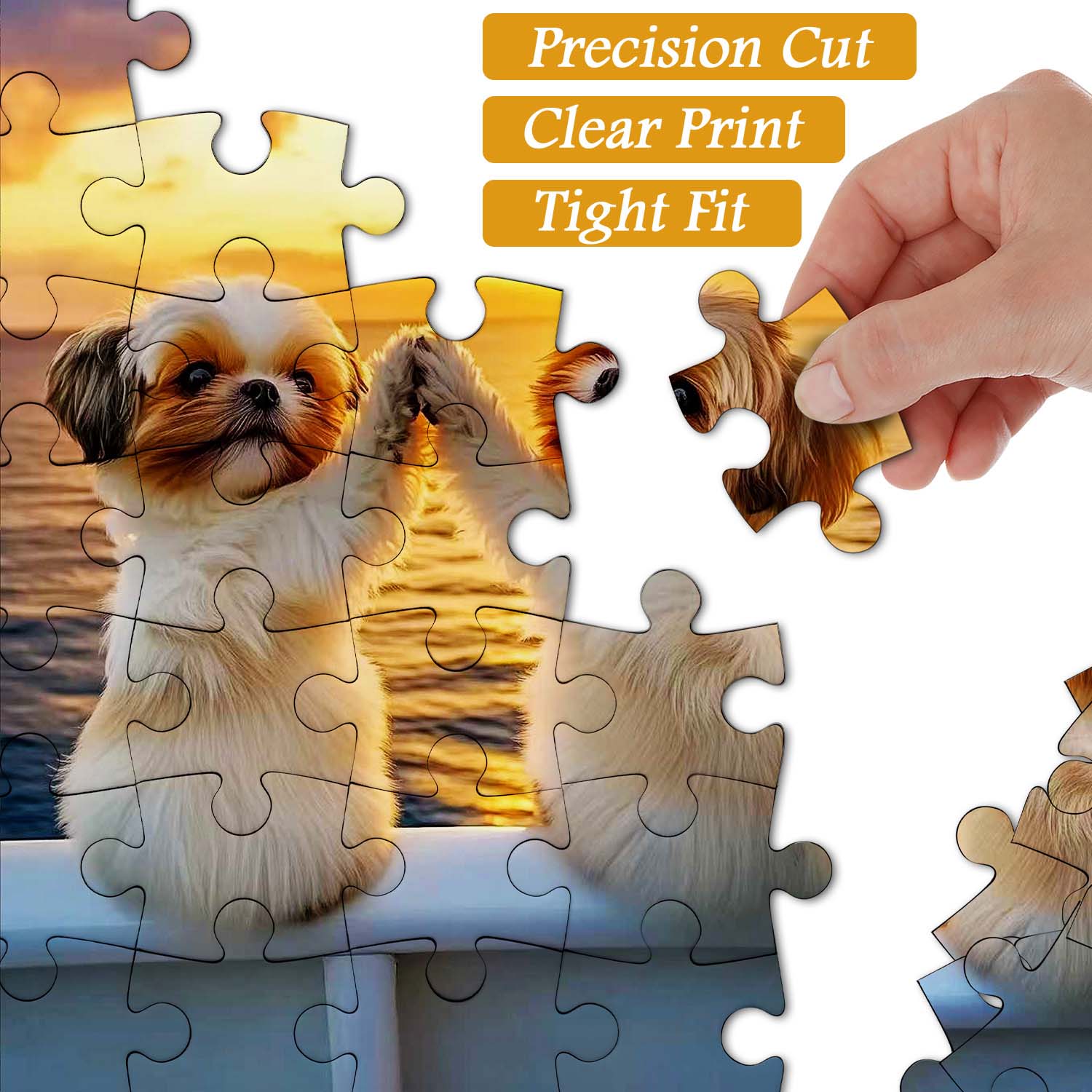 Dog High Five Jigsaw Puzzle 1000 Pieces