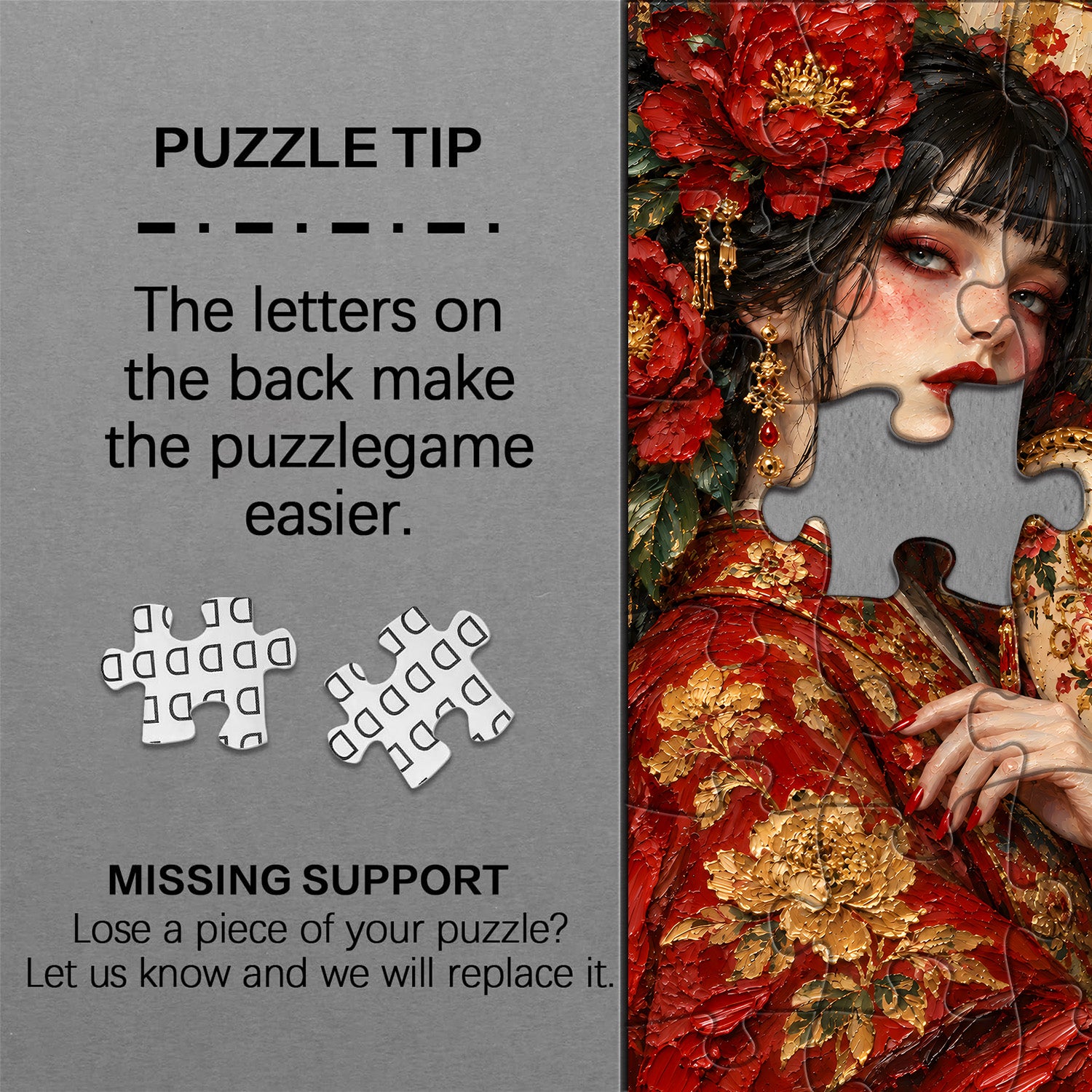Gilded Blossom Masque Jigsaw Puzzle 1000 Pieces