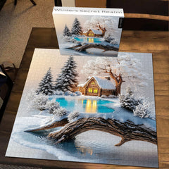 Winter's Secret Realm Jigsaw Puzzle 1000 Pieces