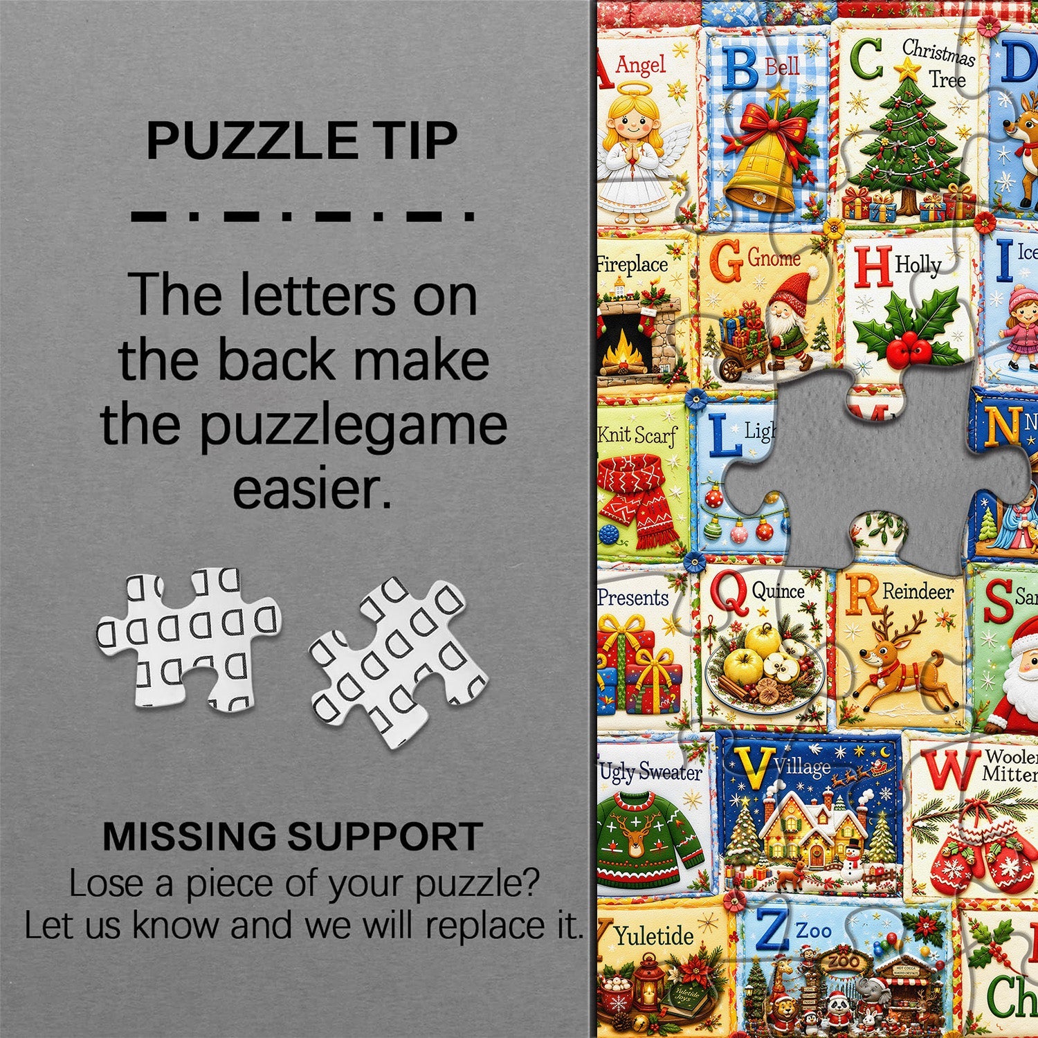 Christmas Letter Collection Jigsaw Puzzle 1000 Pieces