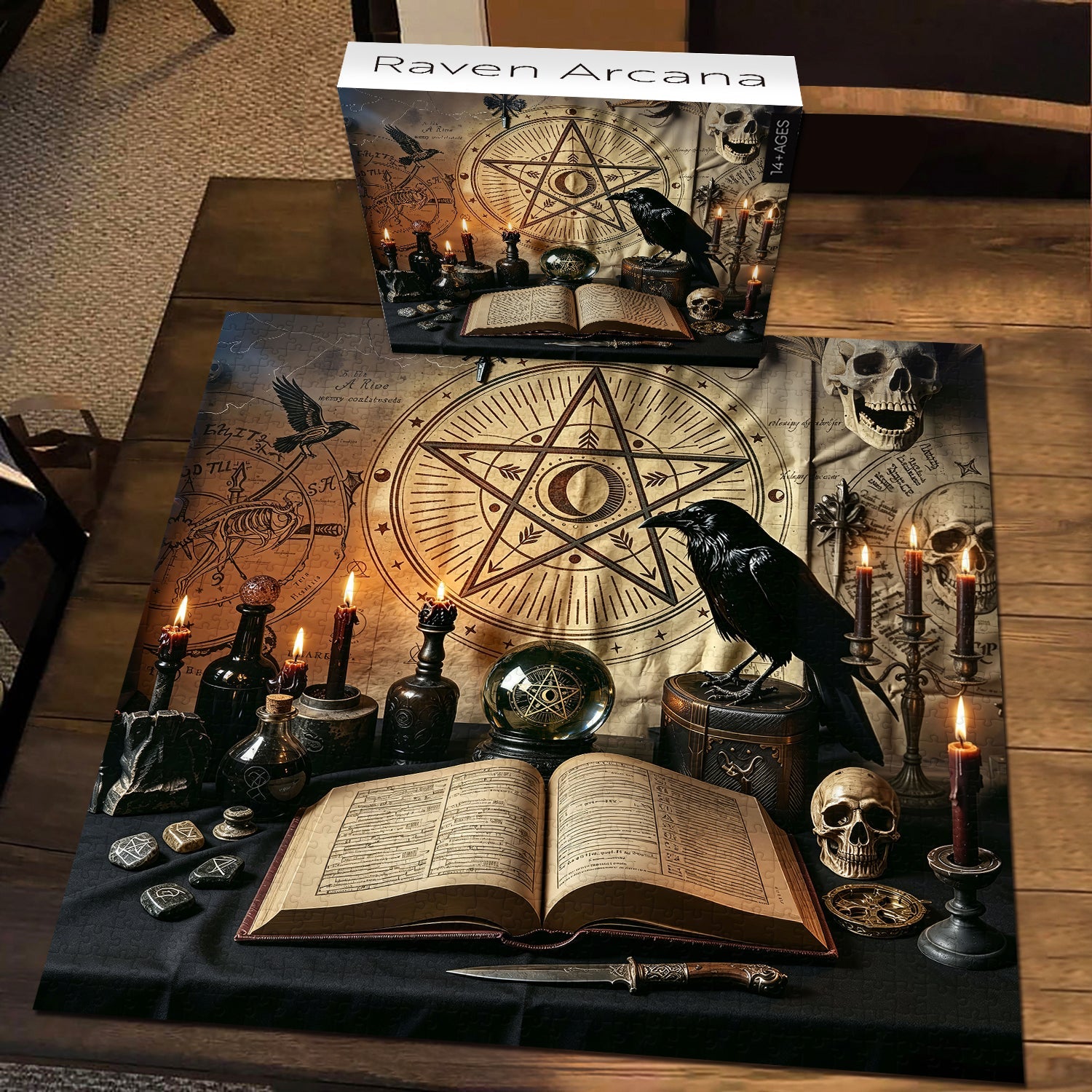 Raven Arcana Jigsaw Puzzle 1000 Pieces
