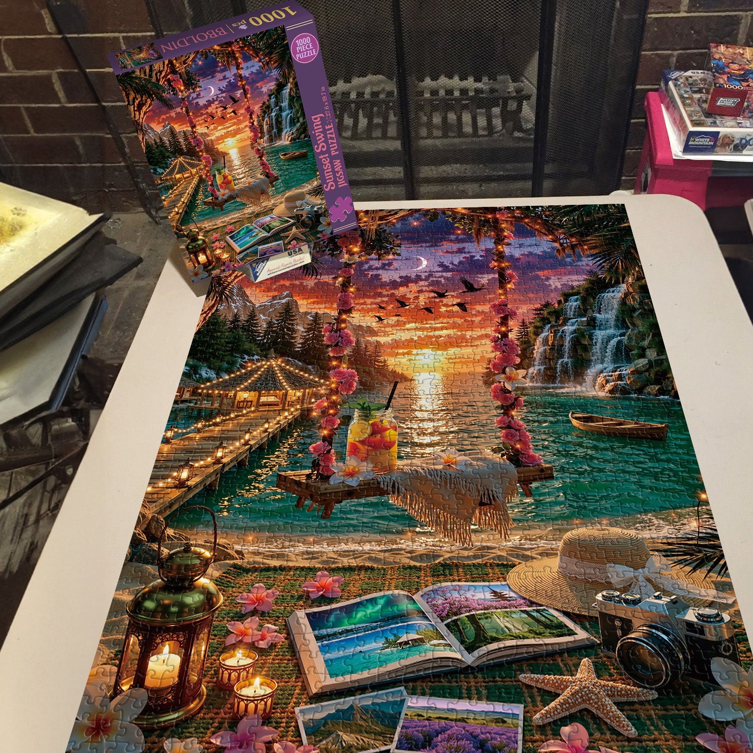 Puzzle Sunset Swing 1000 pezzi