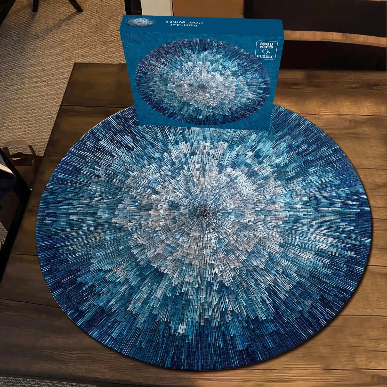 Burst of Blue Jigsaw Puzzle 1000 Pieces