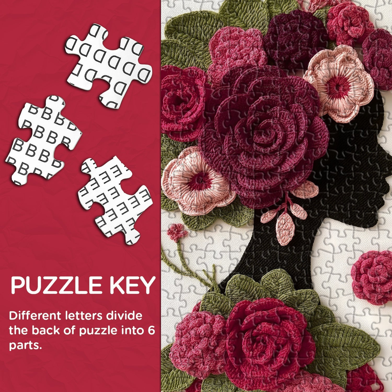 Blühende Muse Puzzle 1000 Teile