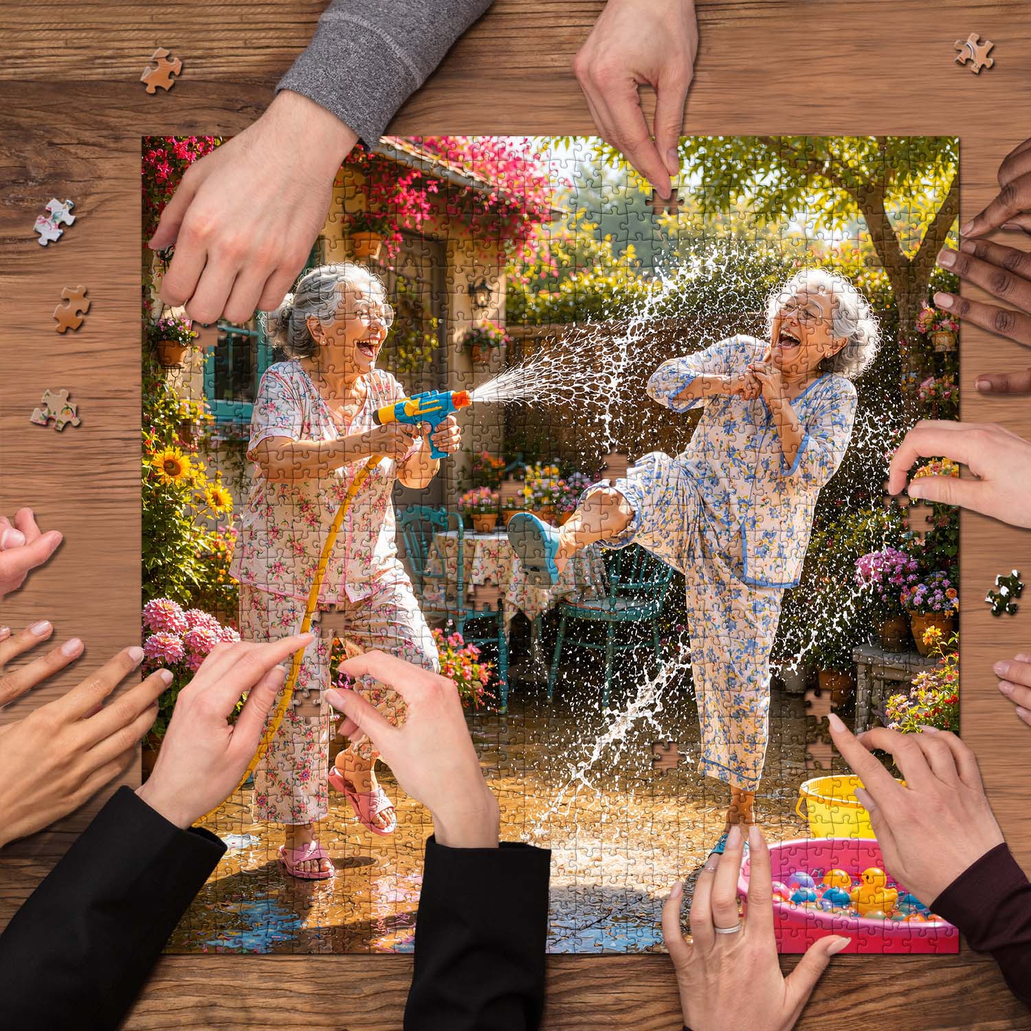 Golden Summer Joy Jigsaw Puzzle 1000 Pieces