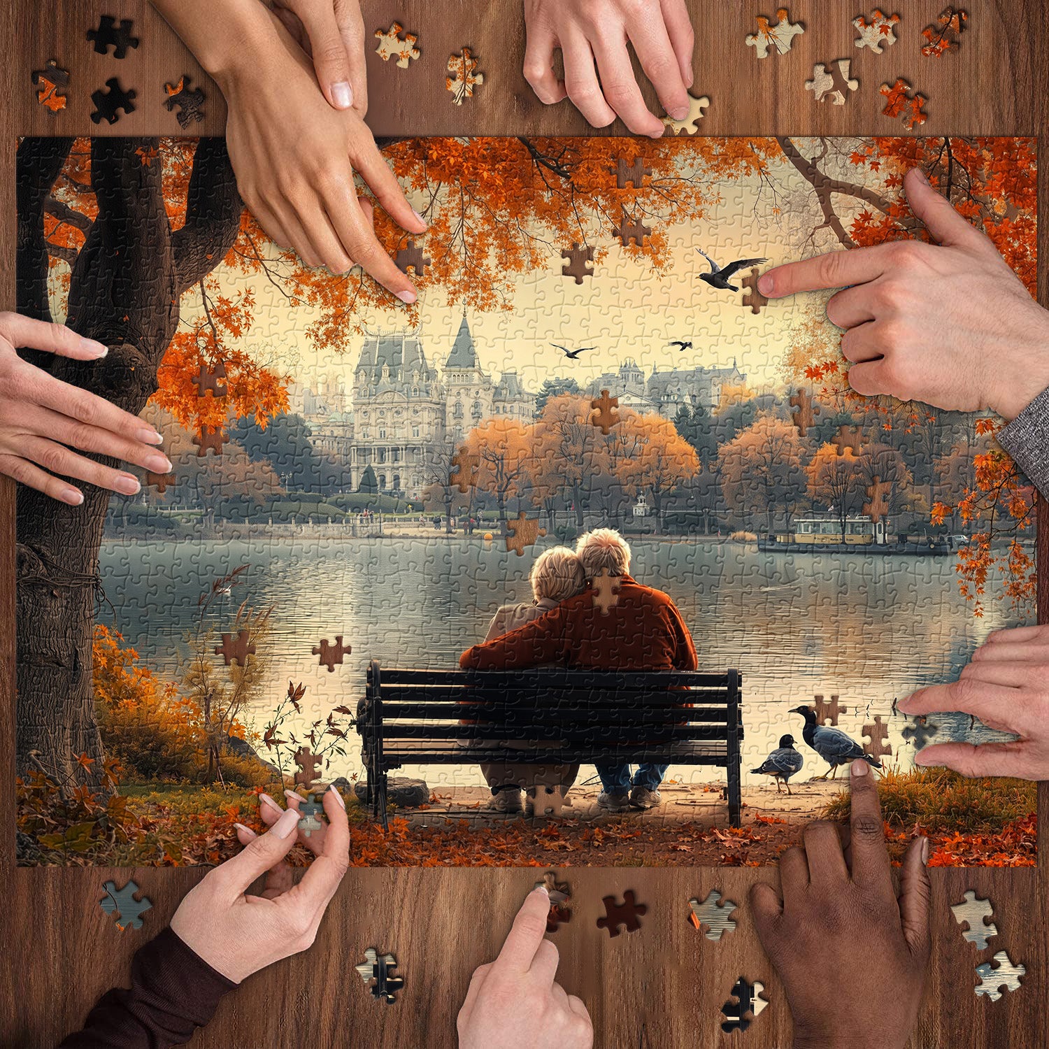 Whispers by the Lake Jigsaw Puzzle 1000 Pieces