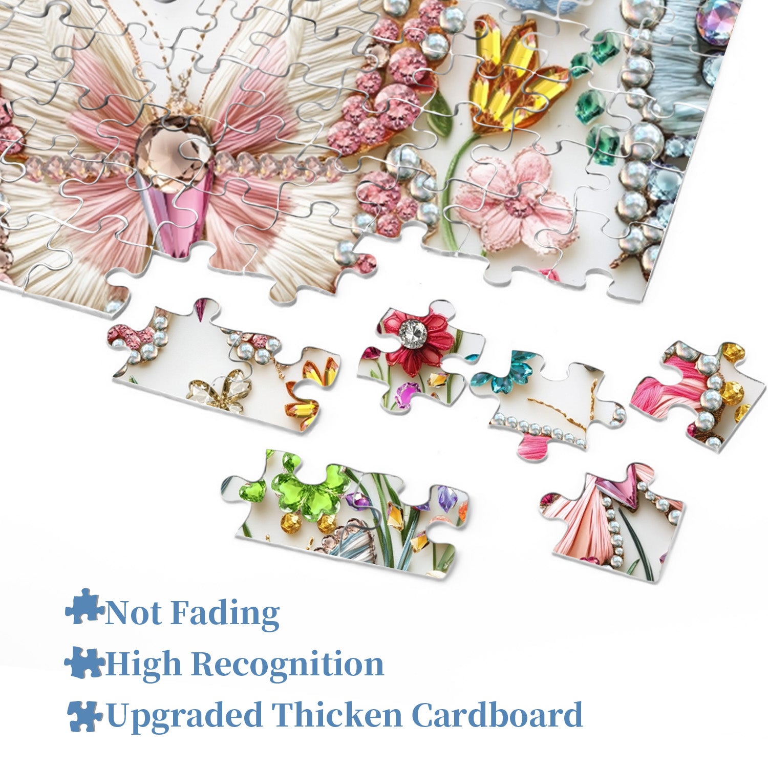 Jewel Butterflies Jigsaw Puzzle 1000 Pieces