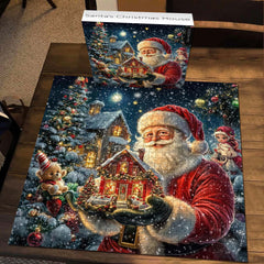 Santa's Christmas House Jigsaw Puzzle 1000 Pieces