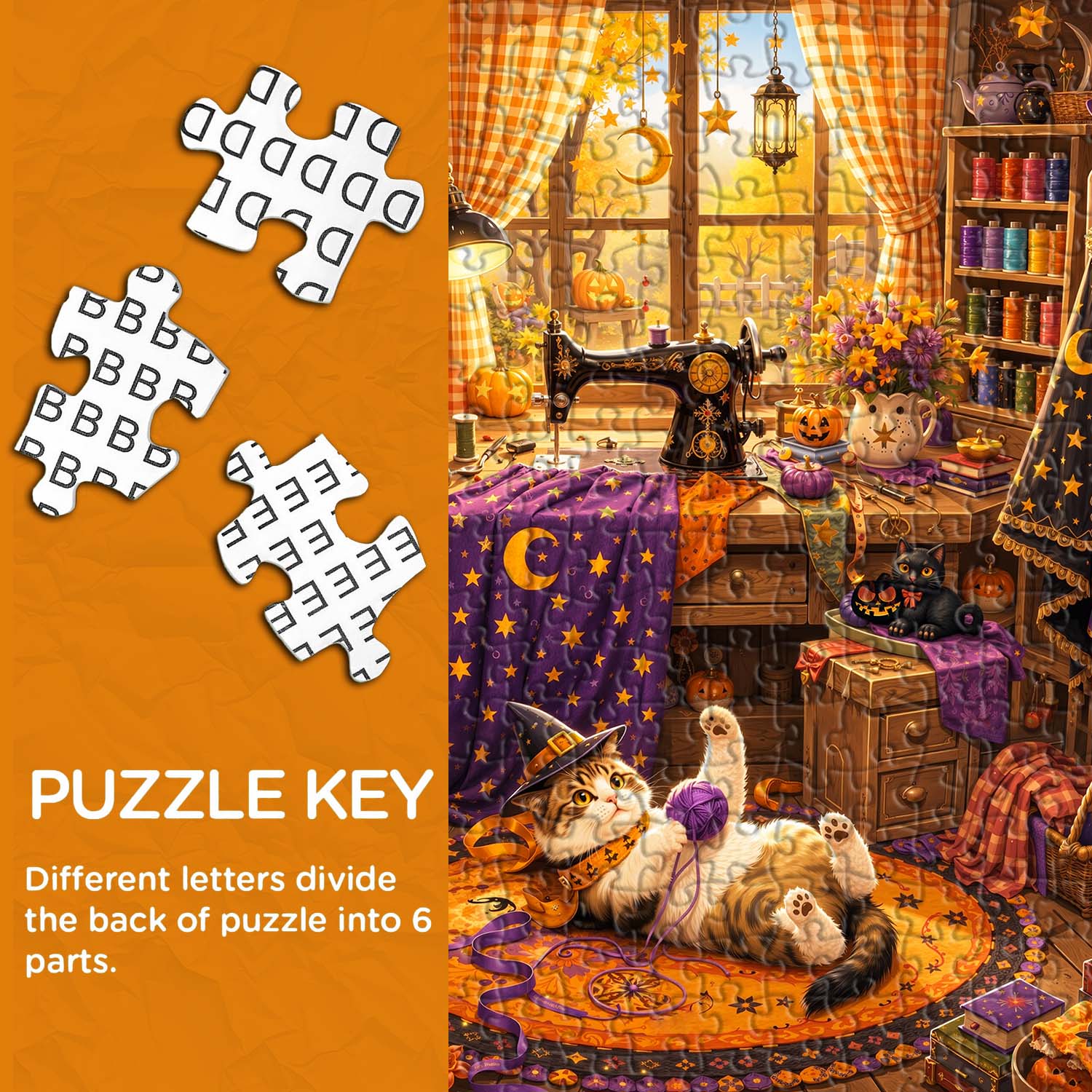 Witch Costume Workshop Jigsaw Puzzle 1000 Pieces