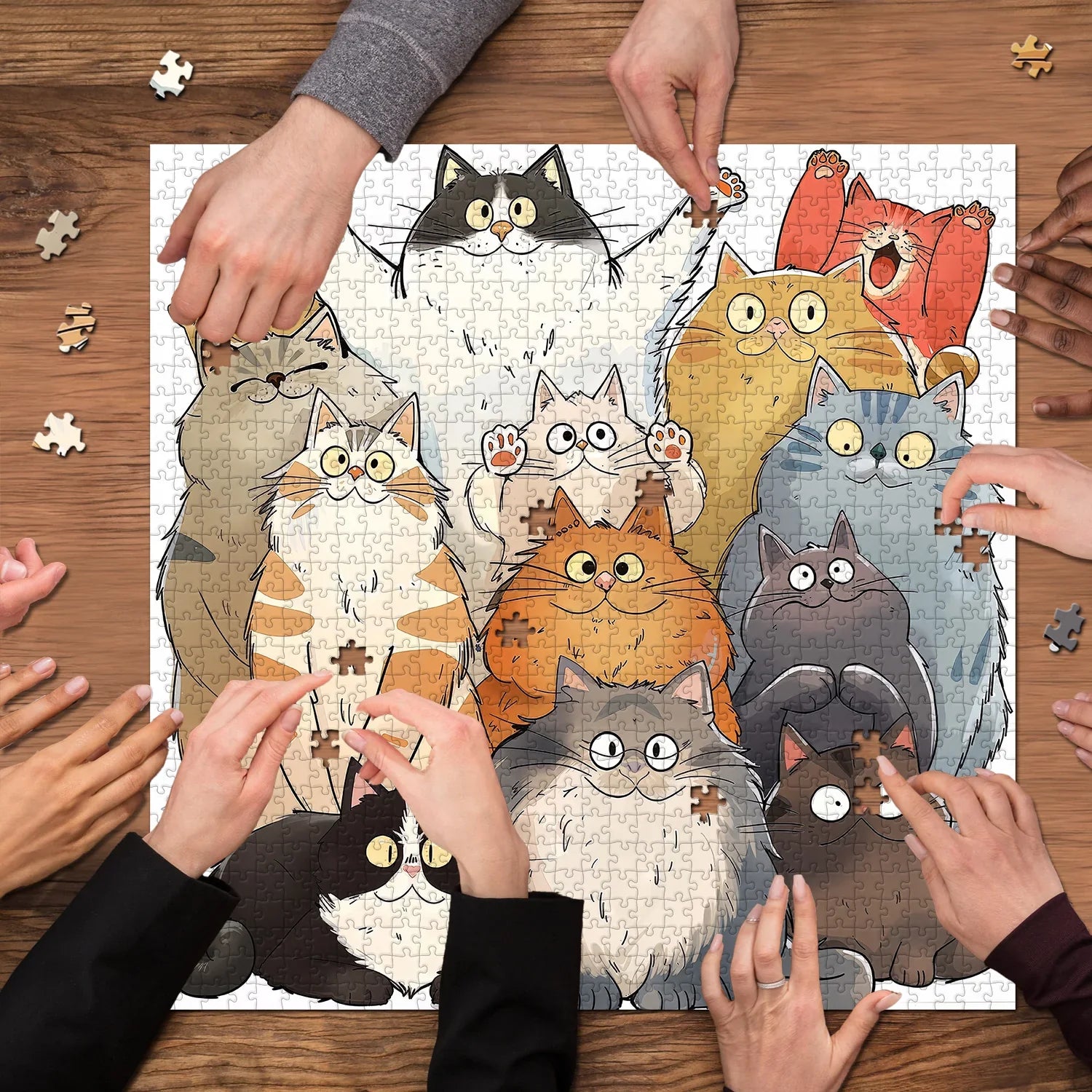 Meow Paradise Puzzles 1000 pièces