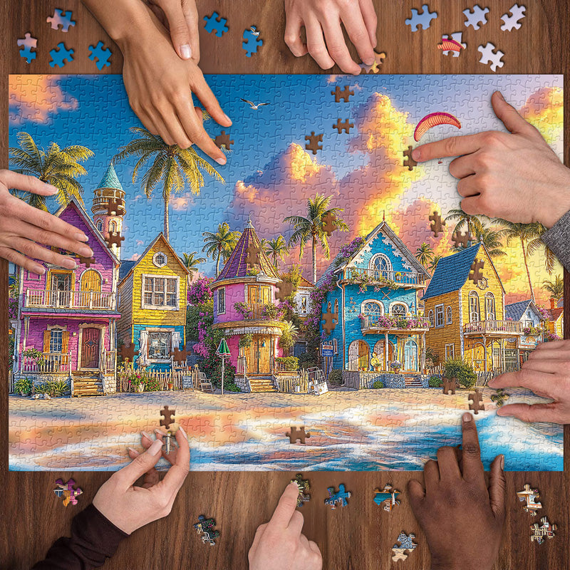 Sun Island House Puzzle 1000 pièces