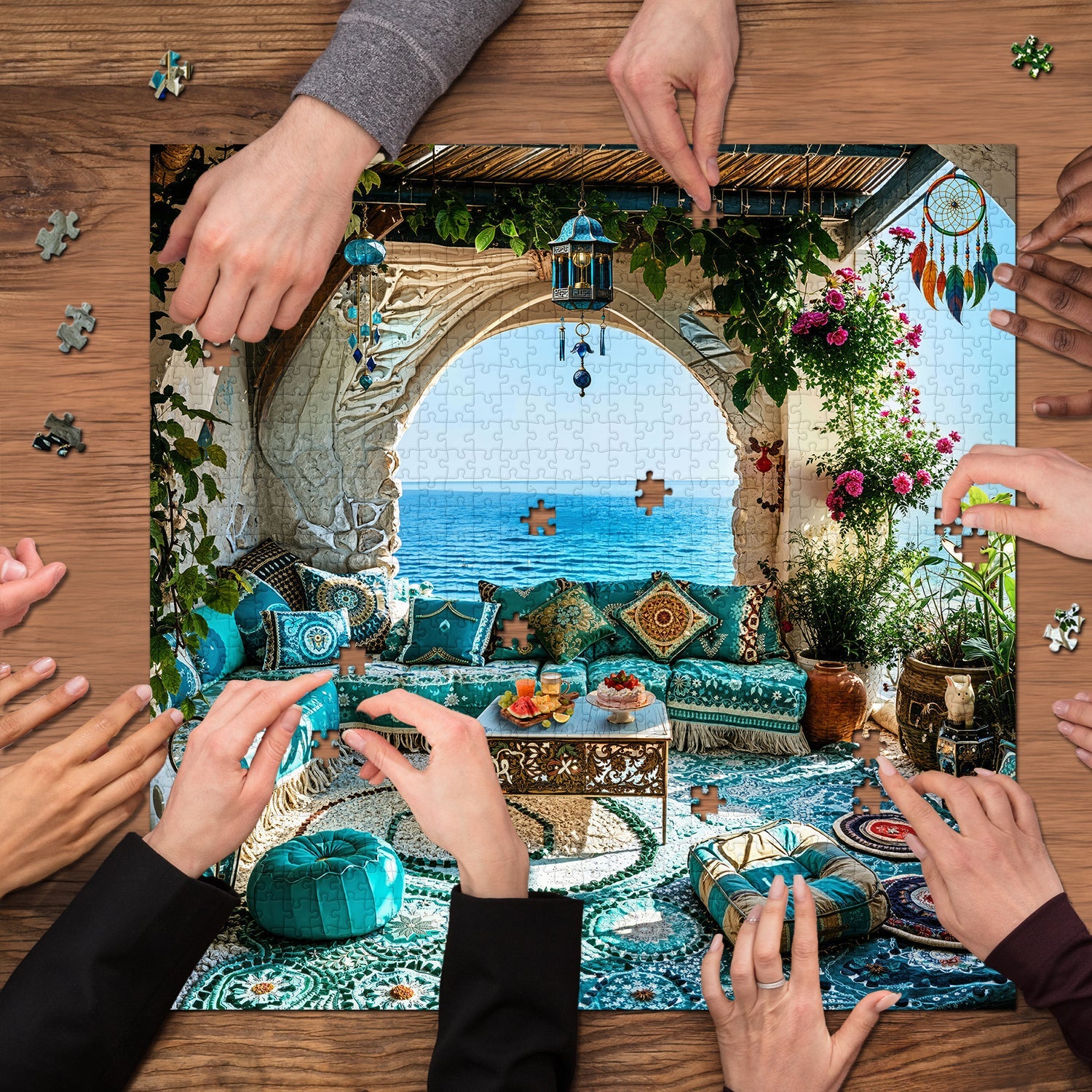 Puzzle Seaside Blue Haven 1000 pezzi