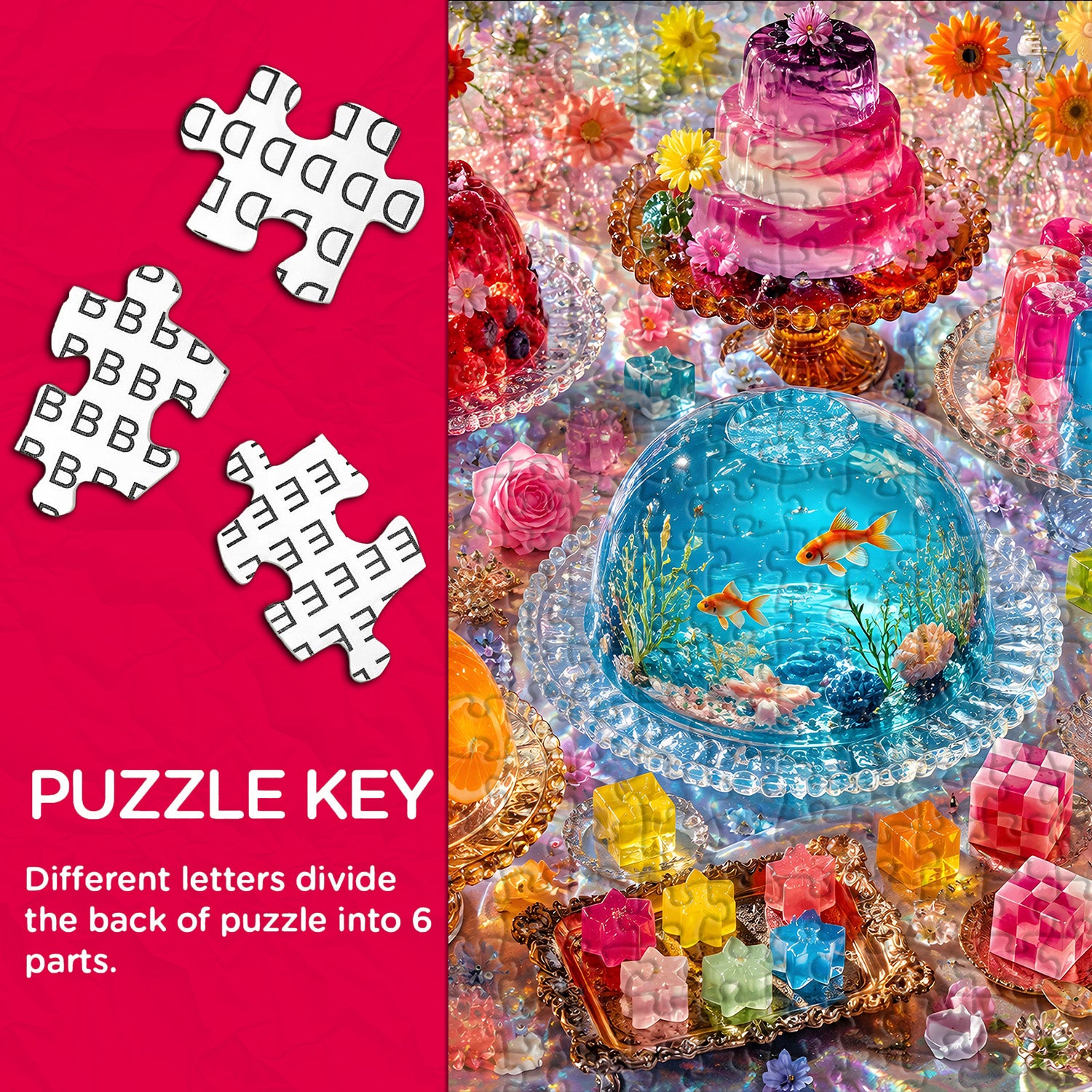 Fantasy Dessert Art Feast Jigsaw Puzzle 1000 Pieces