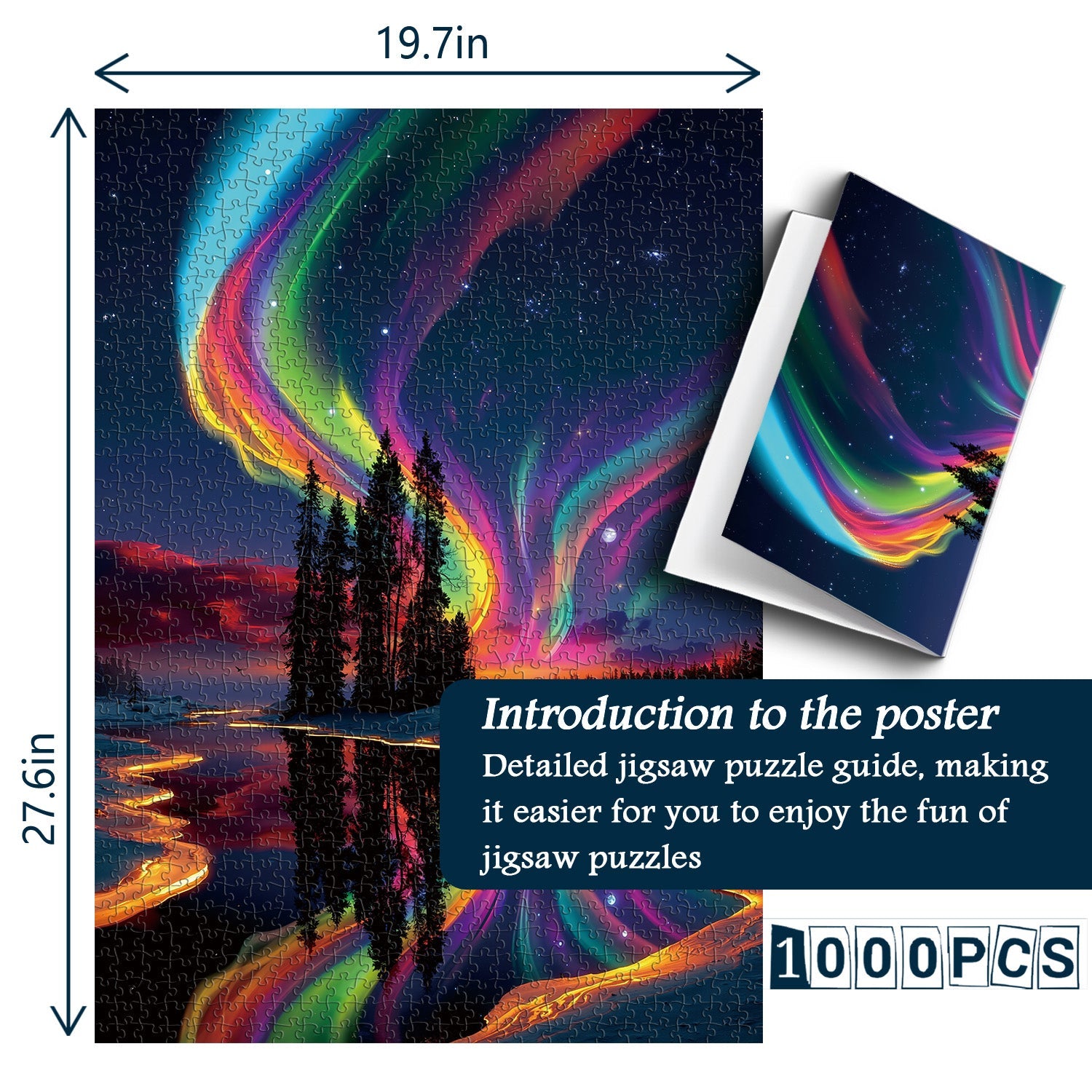 Puzzle Aurora Realm 1000 pezzi