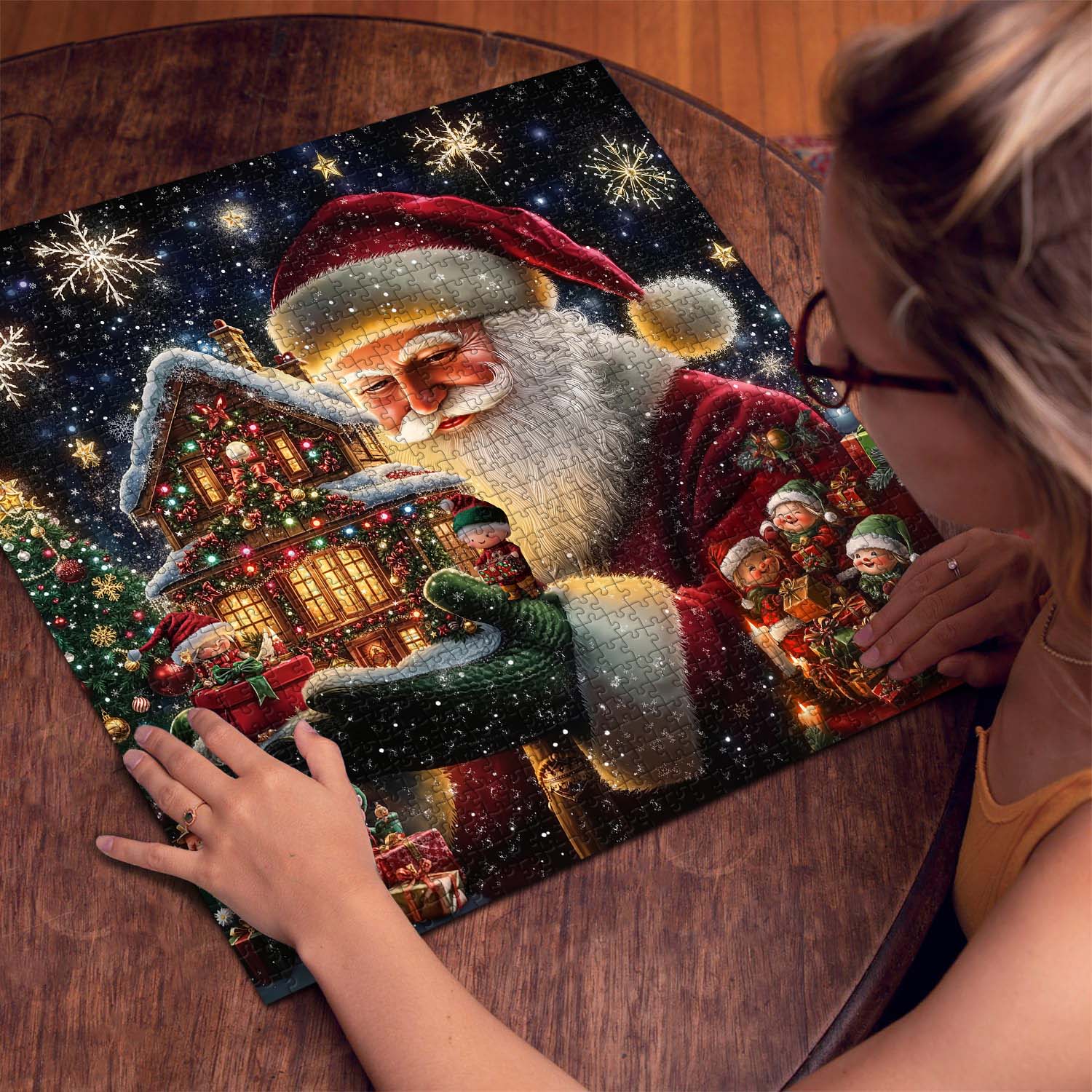 Santa's Magical Workshop Jigsaw Puzzle 1000 Pieces