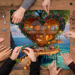 Treehouse Love Jigsaw Puzzle 1000 Pieces