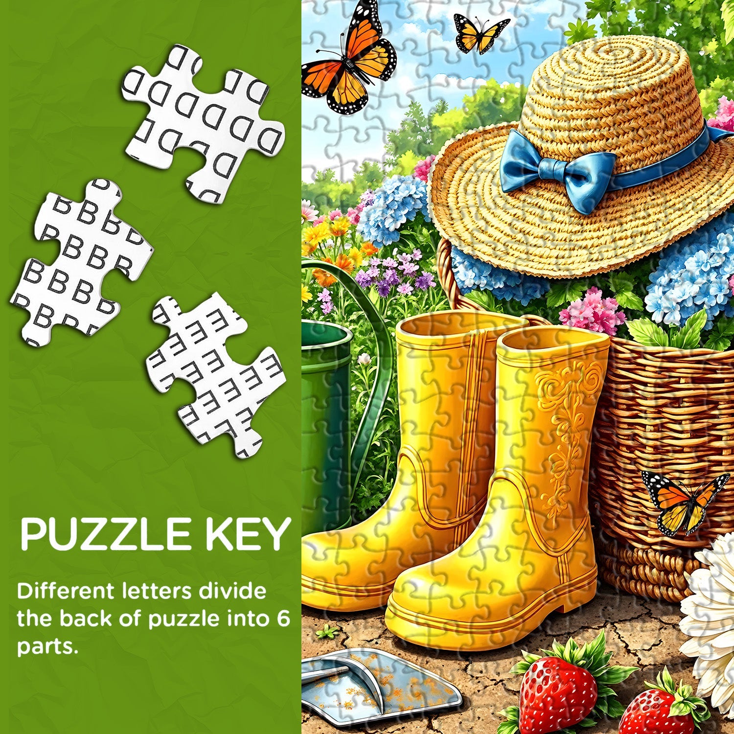 Spring Gardening Day Jigsaw Puzzle 1000 Pieces