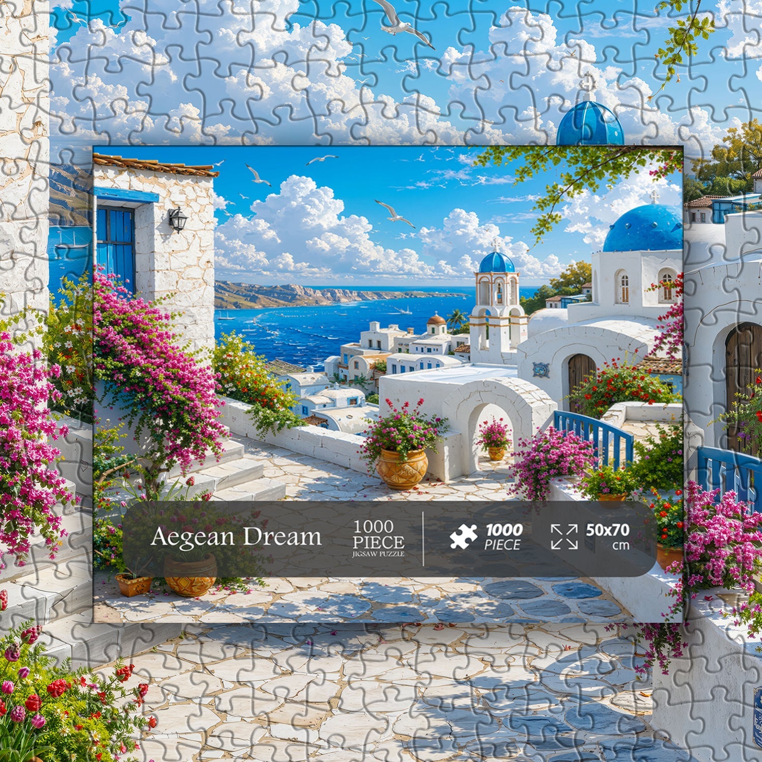 Puzzle Sueño Egeo 1000 Piezas