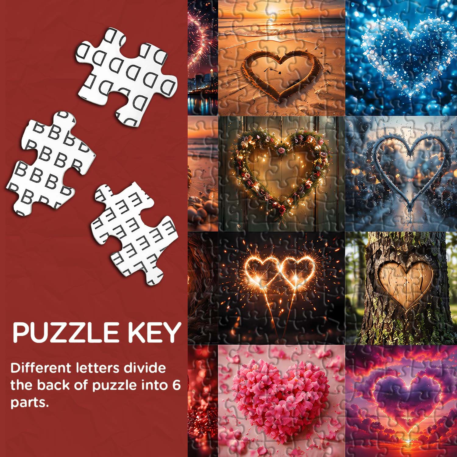Heart Wonders Jigsaw Puzzle 1000 Pieces