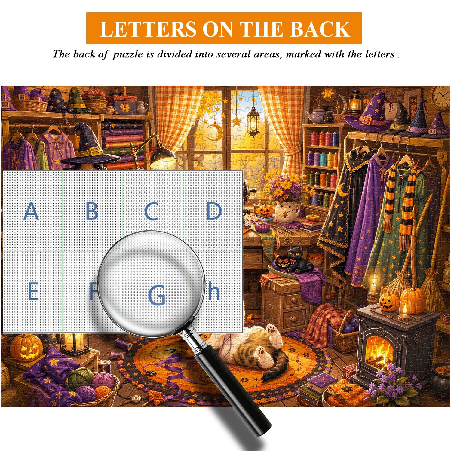 Witch Costume Workshop Jigsaw Puzzle 1000 Pieces