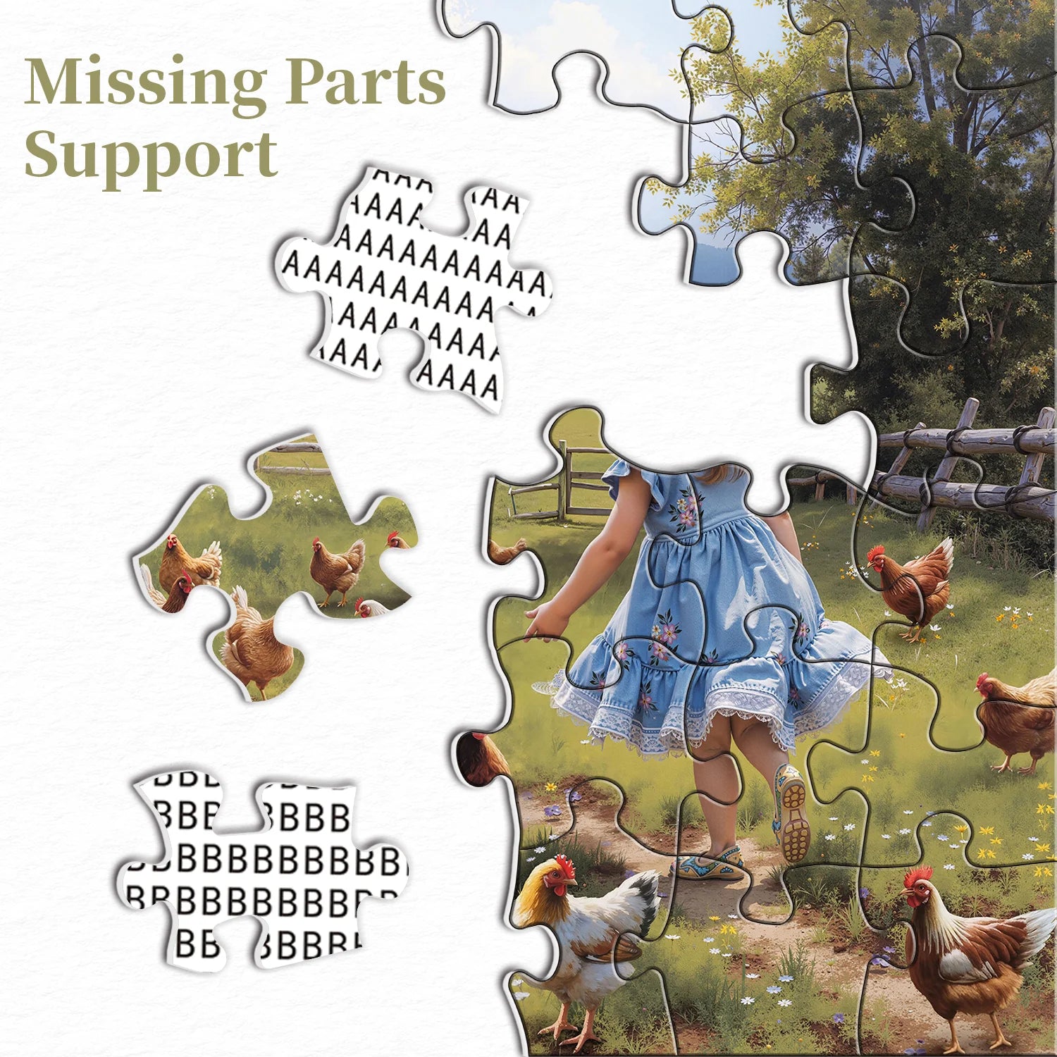 Farm Freshness Jigsaw Puzzle 1000 Pieces