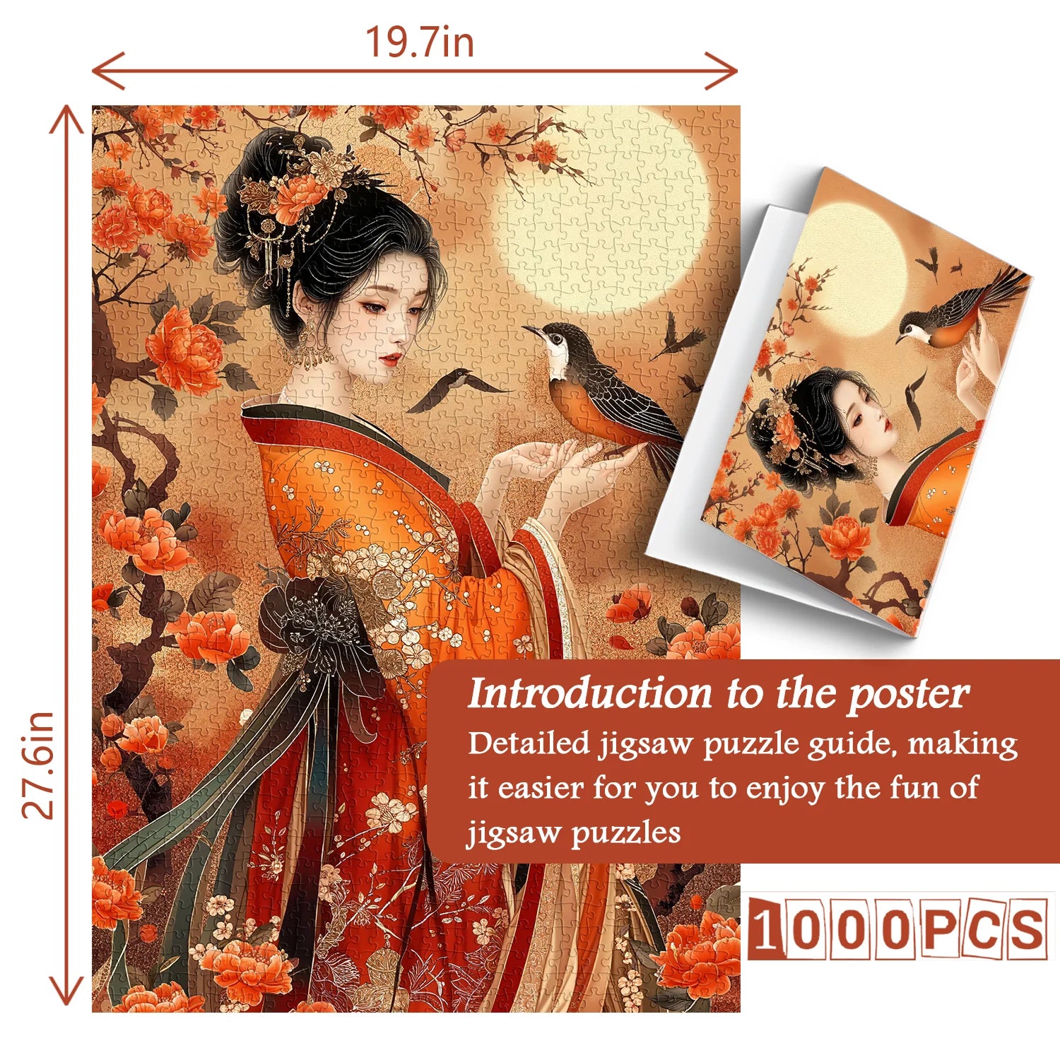 Lady in Moonlight Jigsaw Puzzle 1000 pièces