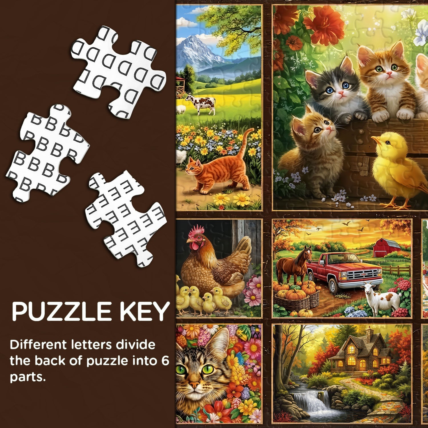 Farmyard Memories Jigsaw Puzzle 1000 Pieces