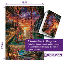 Puzzle Sunset Swing 1000 pezzi
