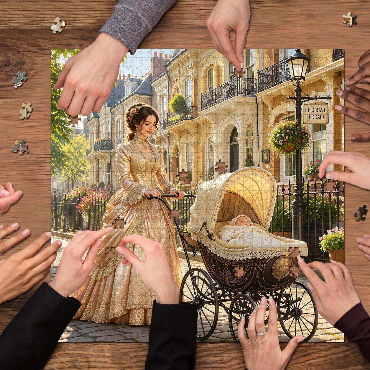 Victorian Morning Jigsaw Puzzle 1000 Pieces