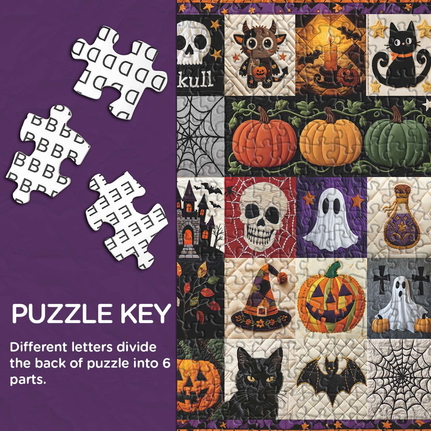 Halloween Collage Jigsaw Puzzle 1000 Pieces