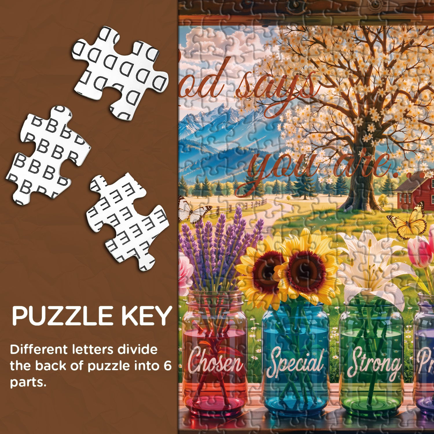 Pastoral Blessing Jigsaw Puzzle 1000 Pieces